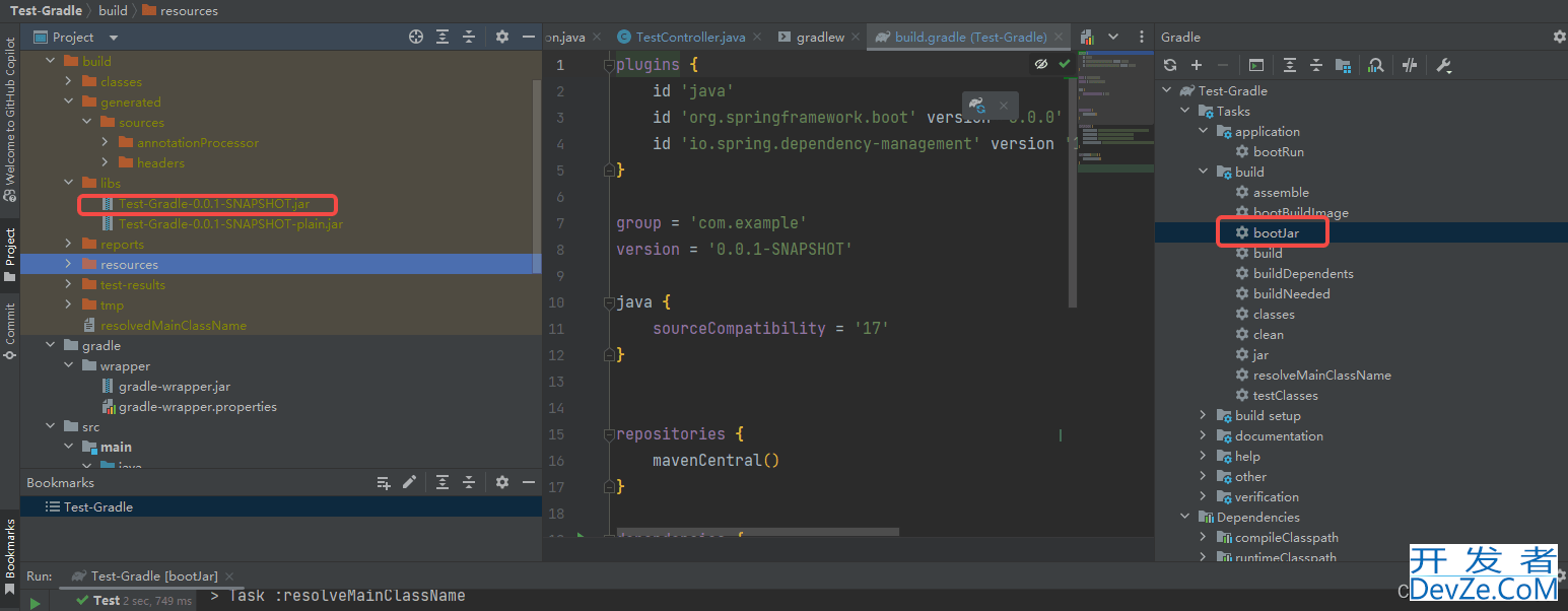 idea SpringBoot+Gradle环境配置到项目打包