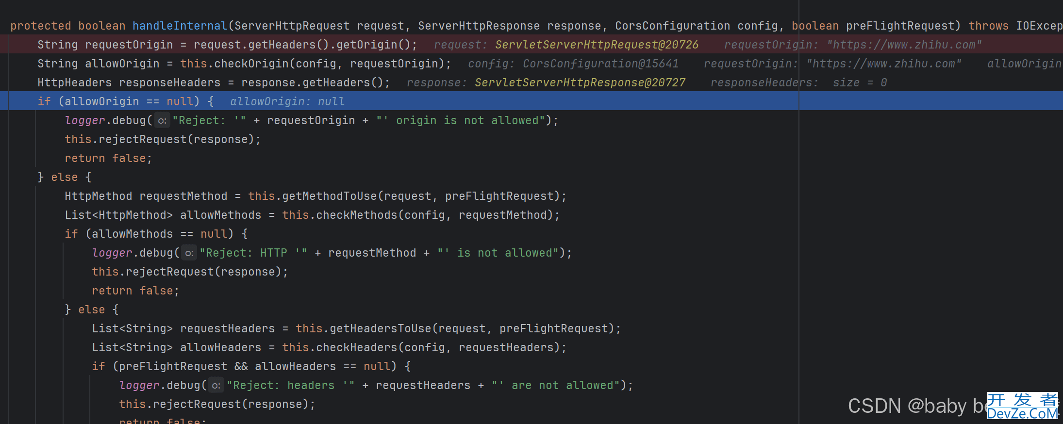Spring Boot CORS 配置方法允许跨域请求的最佳实践方案
