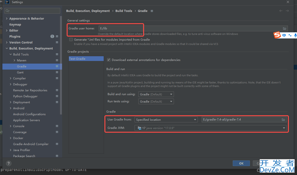 idea SpringBoot+Gradle环境配置到项目打包