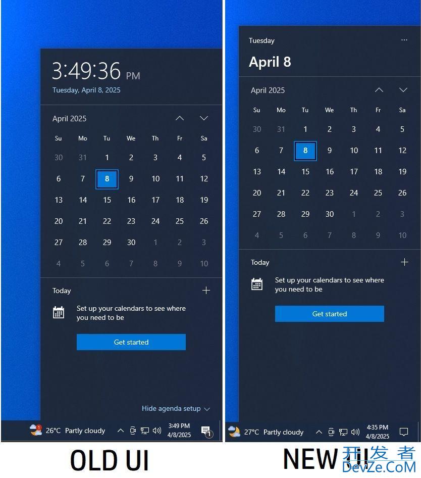 Win10被砍的任务栏日历弹出窗口时钟显示功能将回归Win11