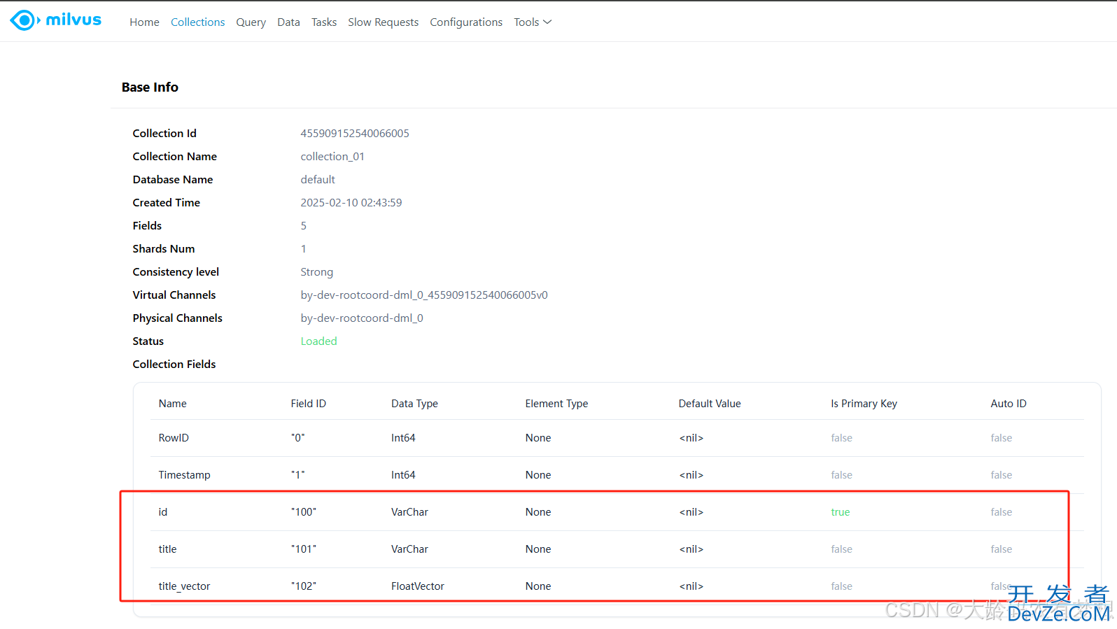 SpringBoot集成Milvus实现数据增删改查功能