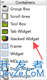 Qt中QStackedWidget控件的实现