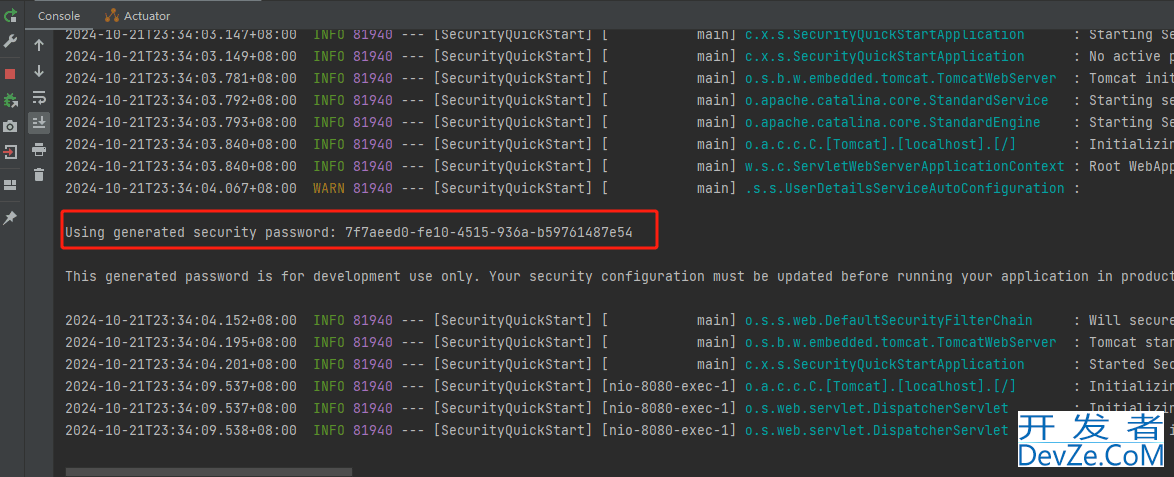 SpringBoot3整合SpringSecurity6快速入门示例教程