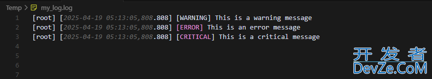 Python日志模块Logging使用指北(最新推荐)