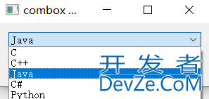 Python pyqt5下拉多选框的实现示例