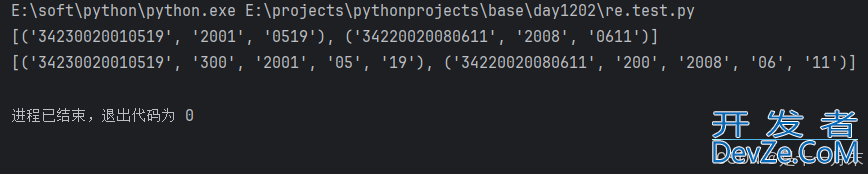 Python正则表达式语法及re模块中的常用函数详解