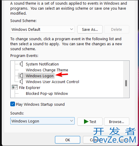 Windows11启动声音怎么设置? Win11开机声音的设置方法