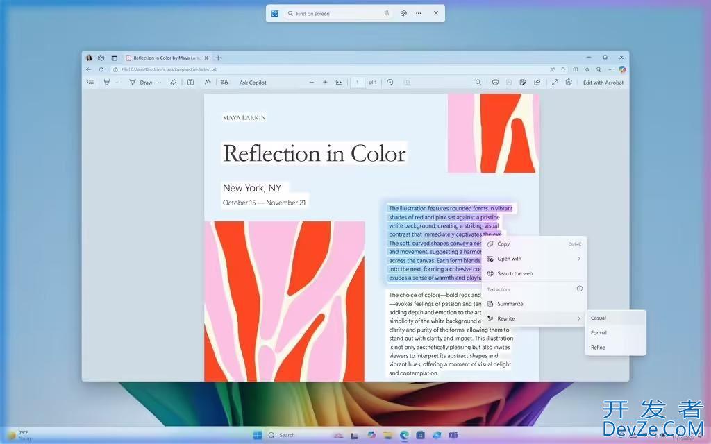 Win11迎来Recall等功能! Win 11 AI+ PC 24H2 四月可选更新三大特性介绍