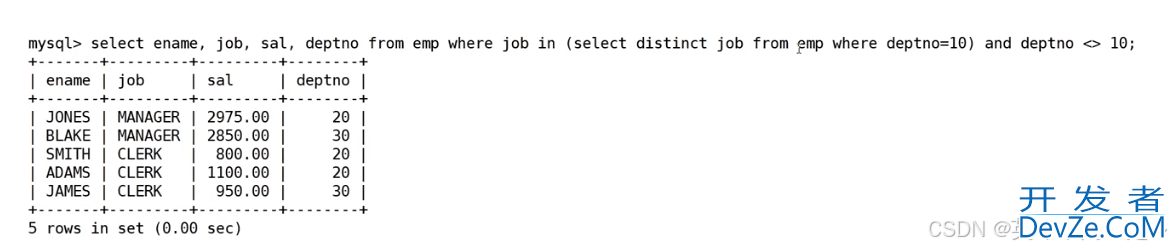 MySQL 复合查询案例详解