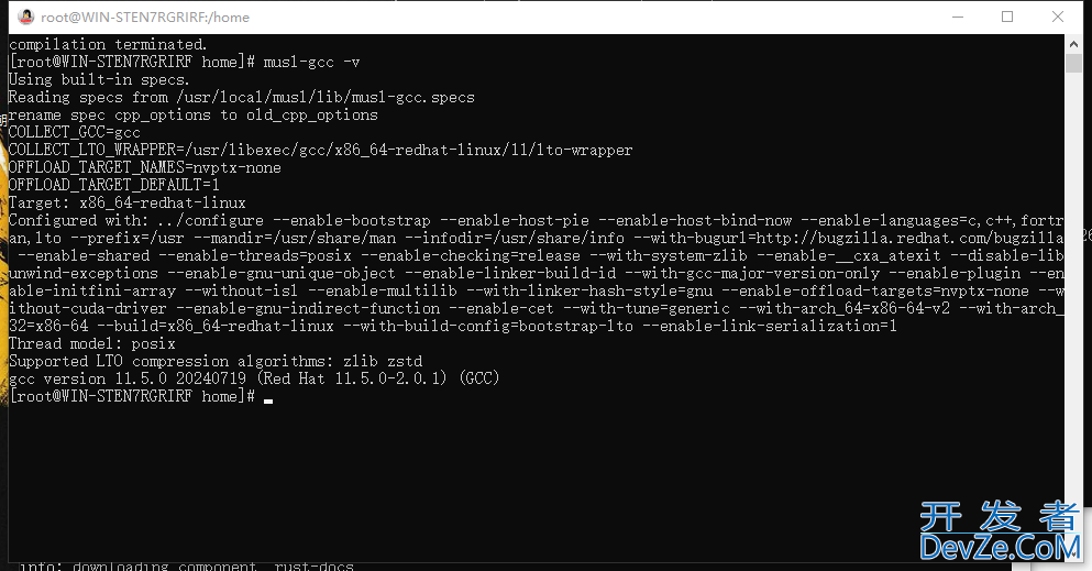 使用win10 wsl子系统如何将 rust 程序静态编译为linux可执行文件