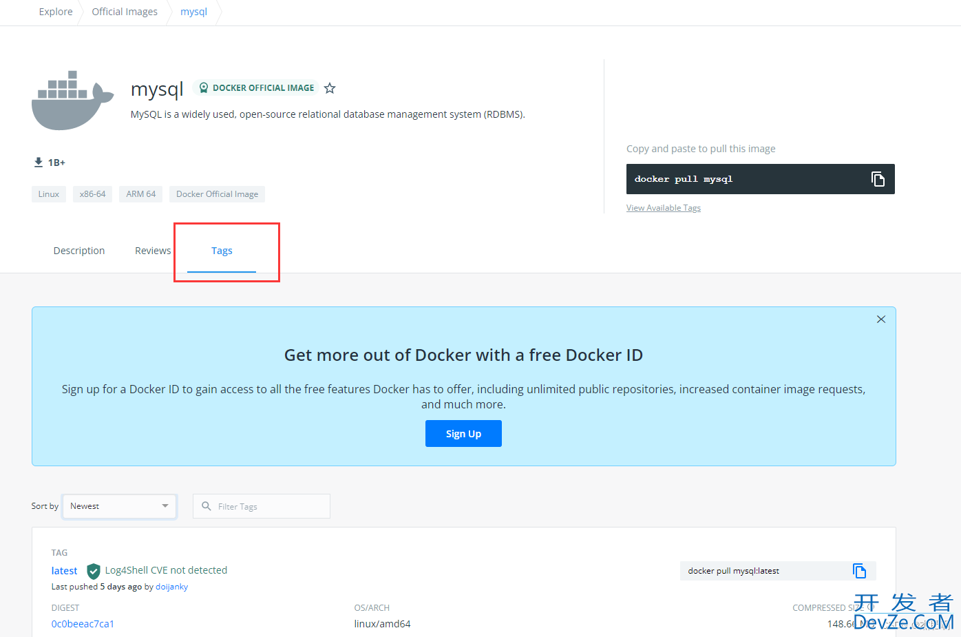Docker安装MySQL镜像的详细步骤(适合新手小白)