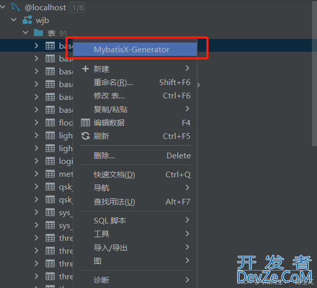 MyBatisX代码自动生成的实现示例
