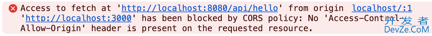 SpringBoot使用CORS解决无法跨域访问问题的具体步骤