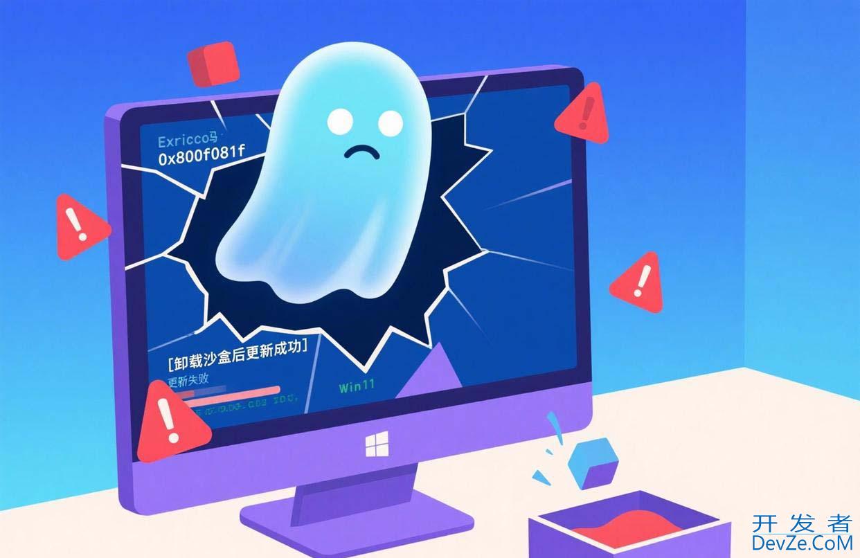 Win11 24H2中KB5058411安装失败提示错误代码0x800f081f解决办法