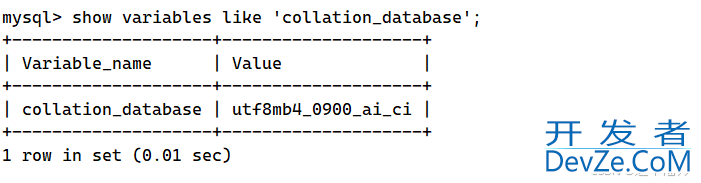 MySQL库的基础操作入门案例详解