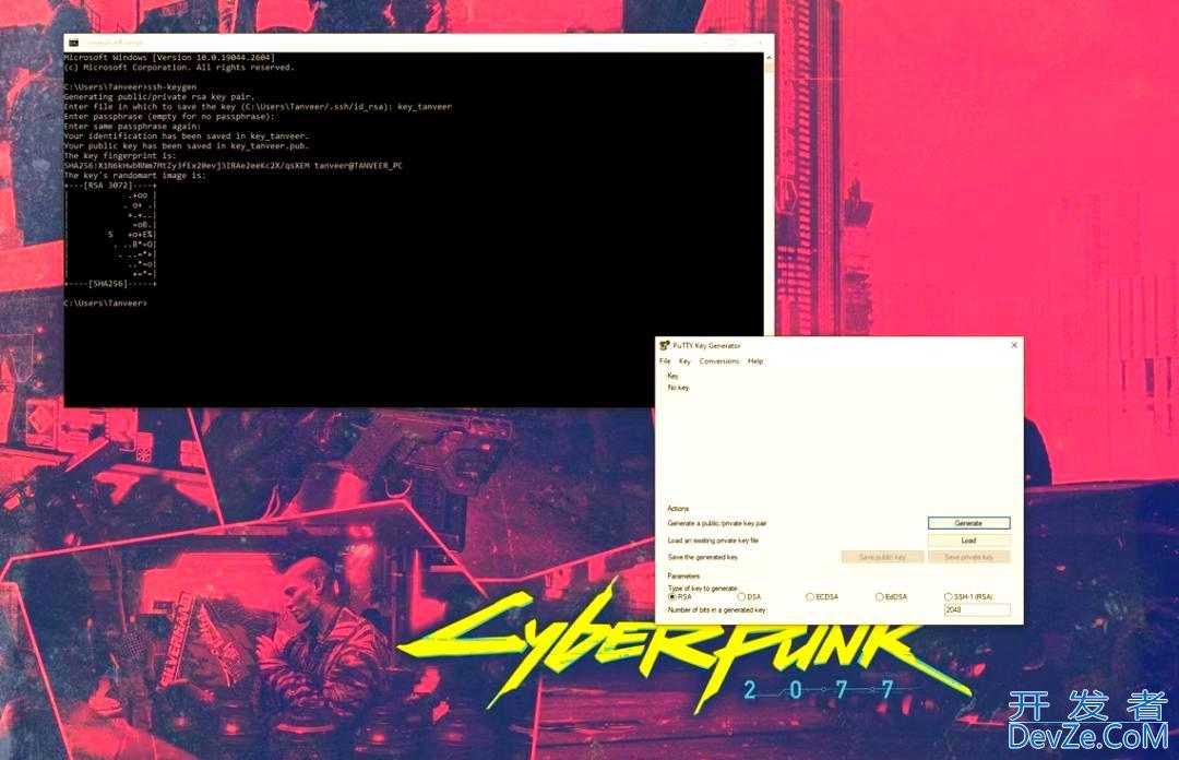 三种简单生成SSH密钥的方法:Windows用户必备