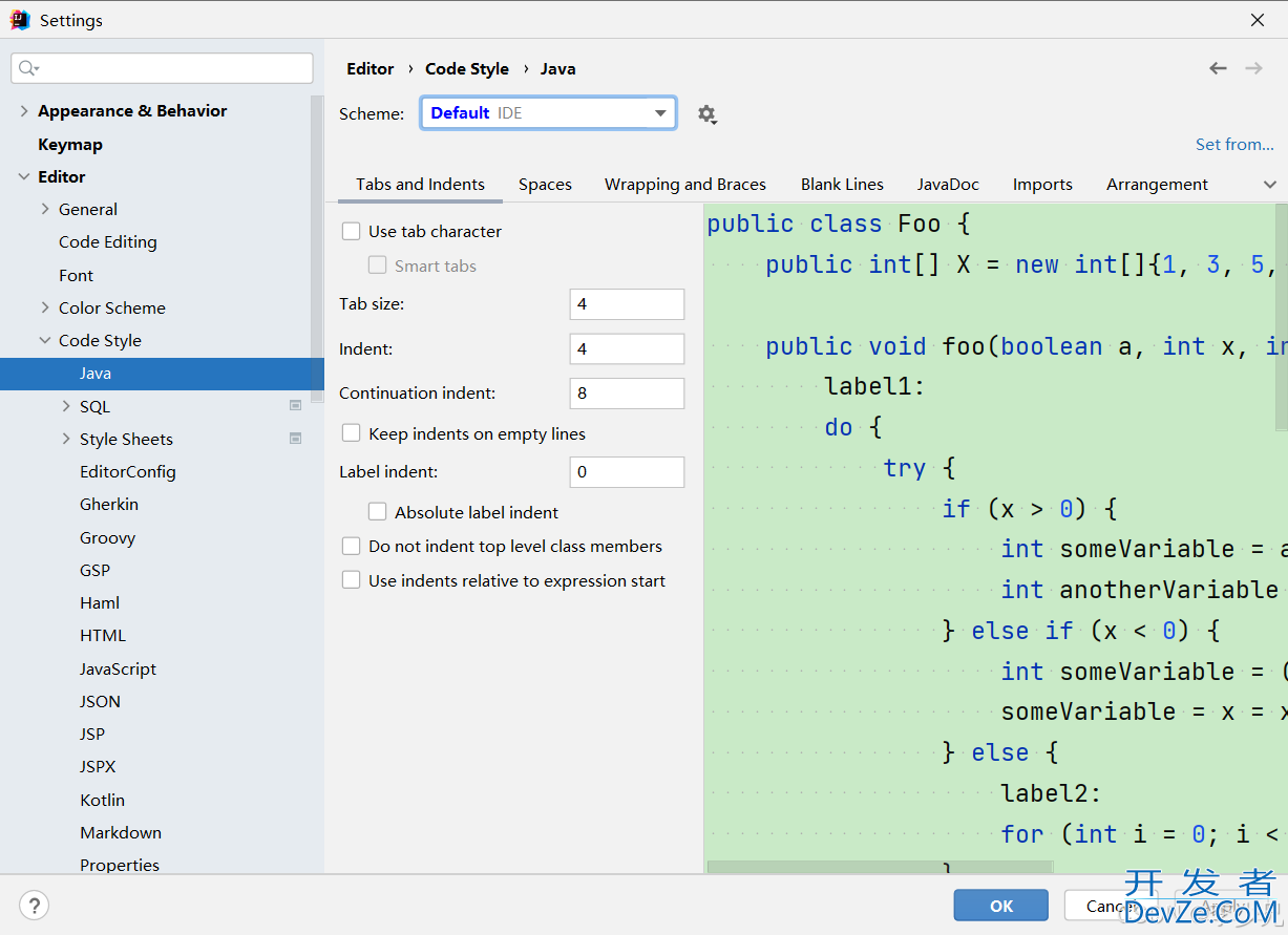 IntelliJ IDEA代码缩进与Tab设置的操作指南