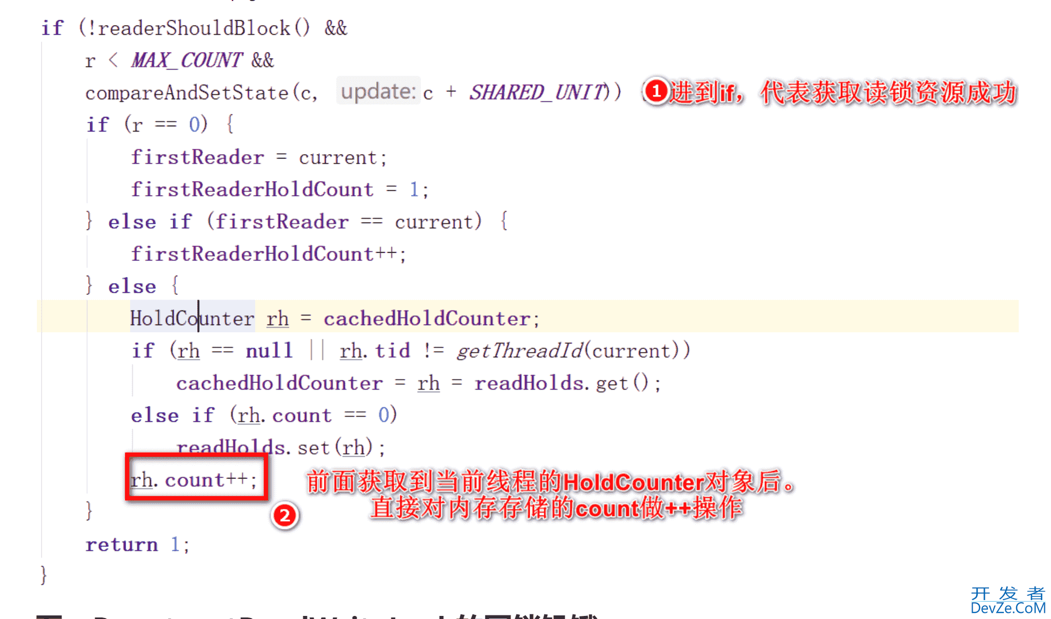 Java中ReentrantReadWriteLock读写锁的实现