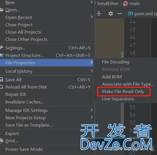 IDEA下"File is read-only"可能原因分析及"找不到或无法加载主类"的问题