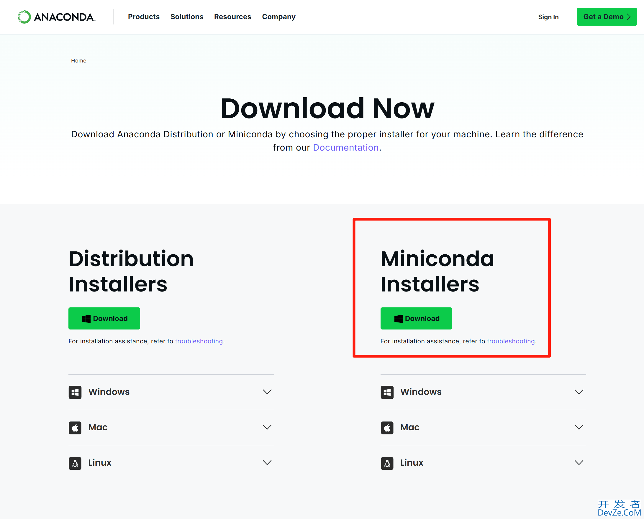 Miniconda 安装图形界面的方法实现