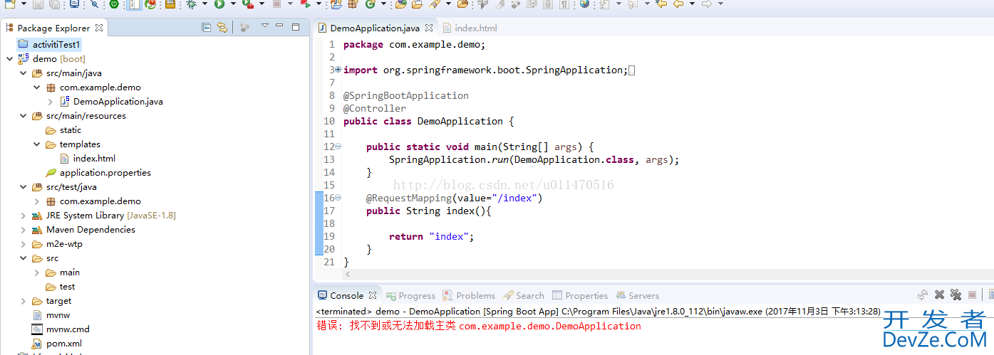 eclipse如何运行springboot项目