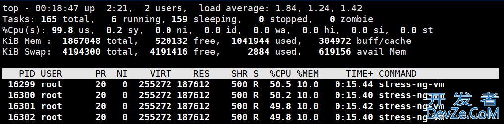 Linux系统之stress-ng测压工具的使用