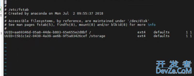 Linux系统挂载数据盘的操作步骤