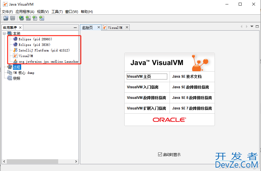 JVisualVM之Java性能监控与调优利器详解