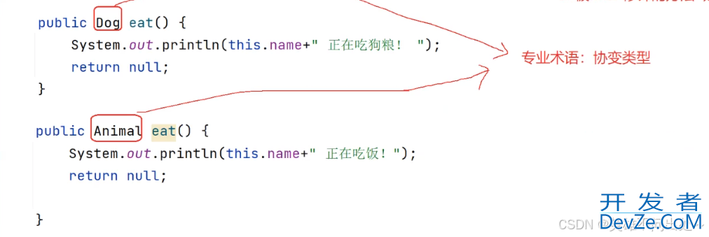 Java多态向上转型和向下转型及优点总结