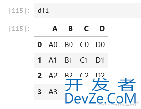 pandas实现数据concat拼接的示例代码
