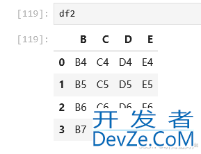 pandas实现数据concat拼接的示例代码