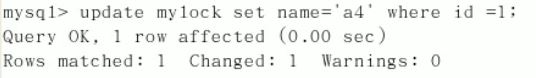 Mysql锁机制,行锁表锁的使用详解