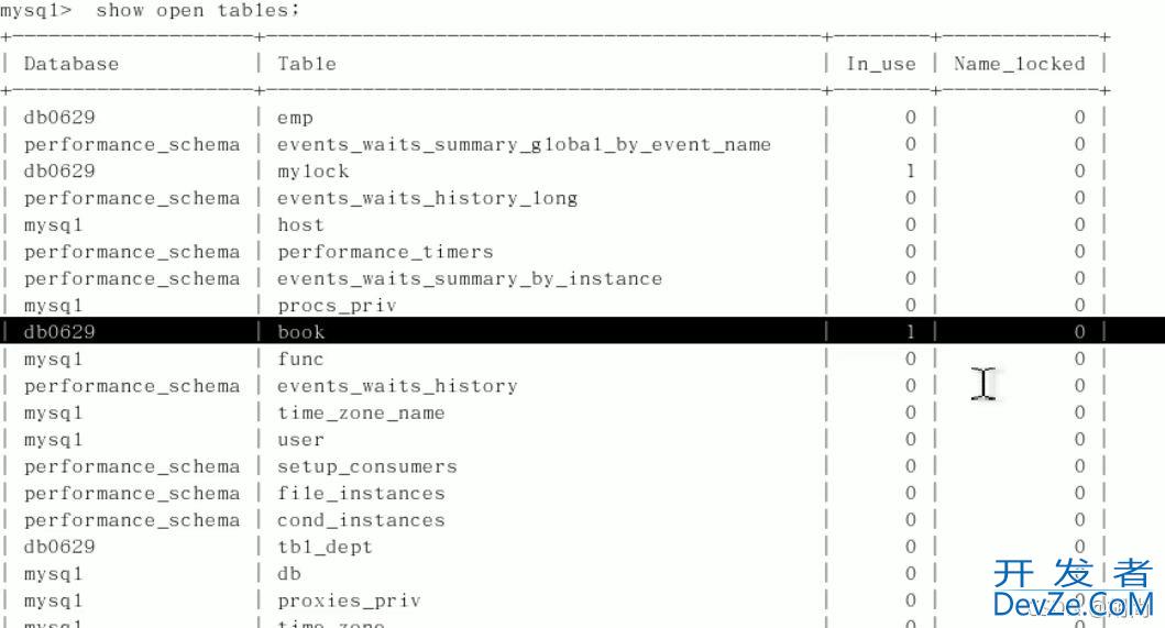 Mysql锁机制,行锁表锁的使用详解