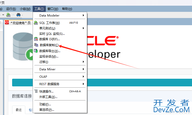 SQL Developer 表复制的实现