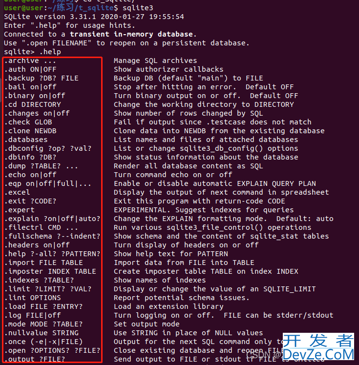 Sqlite3基本语句及安装过程