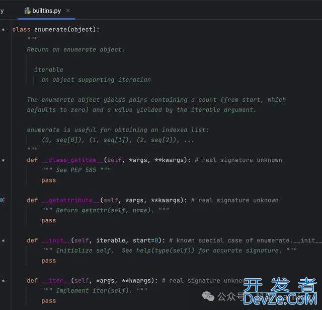 Python中enumerate函数详解之遍历中的索引神器