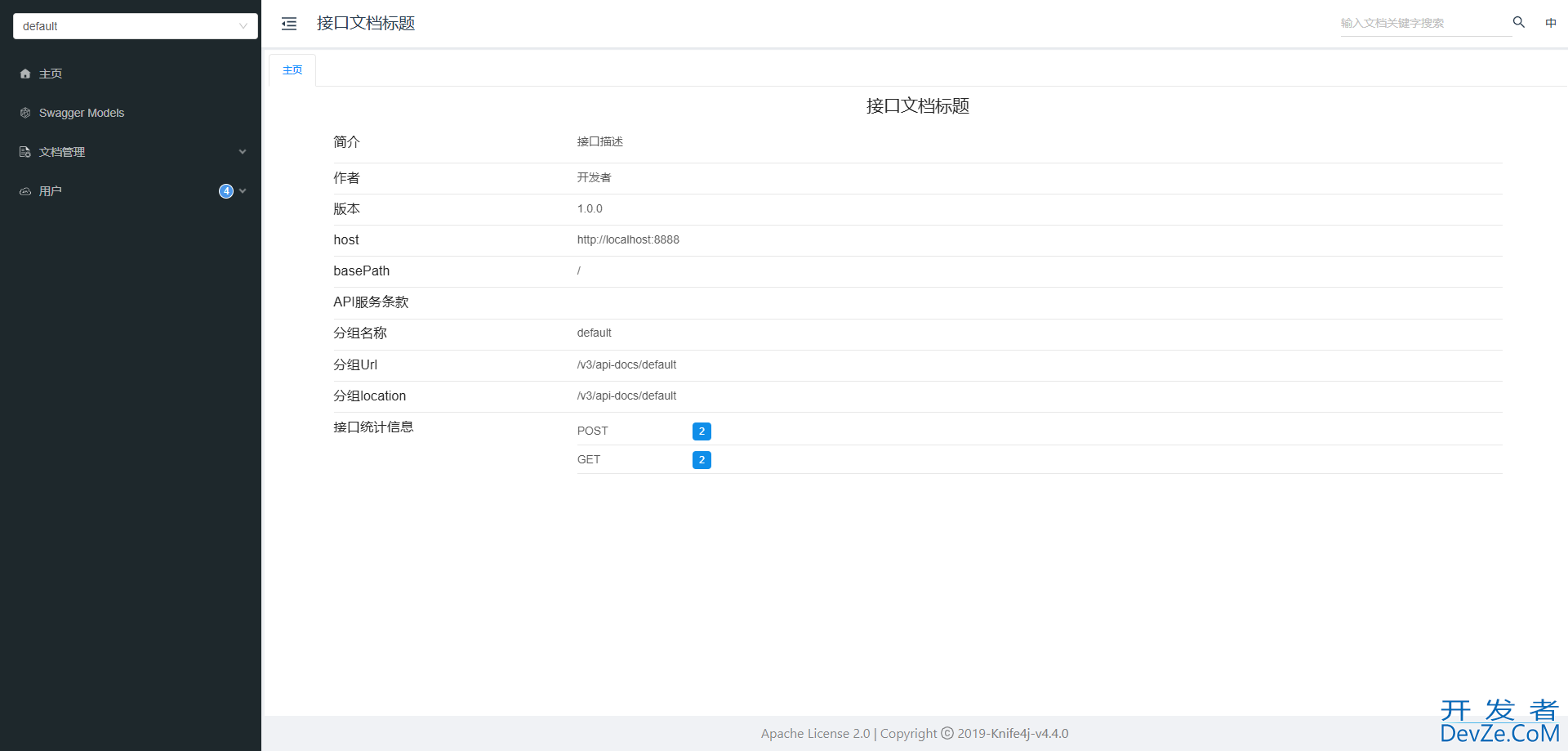 SpringBoot3.x整合Knife4j接口文档
