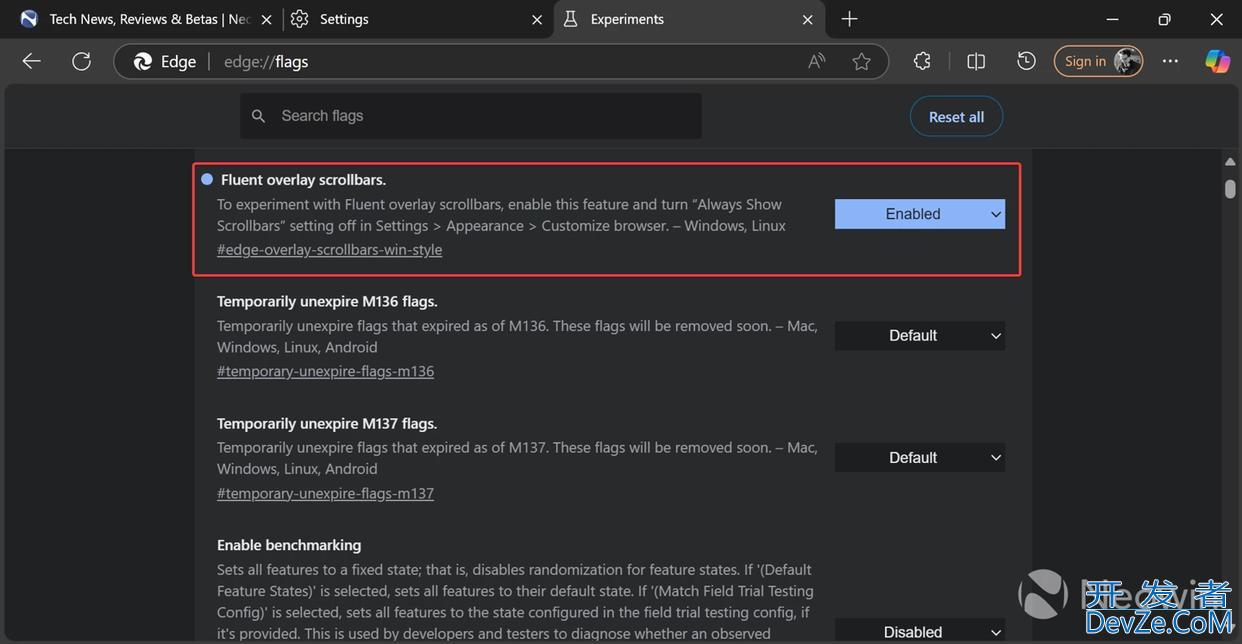 Win11/Win10系统中快速统一Edge浏览器滚动条体验的技巧