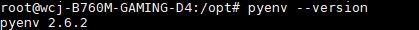 Python中pyenv安装及使用的实现步骤