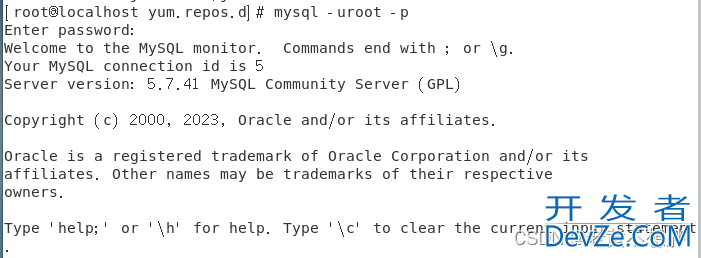 虚拟机Centos7安装MySQL数据库实践