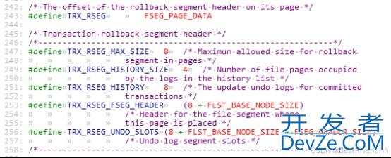 MySQL InnoDB undo log数据结构用法详解