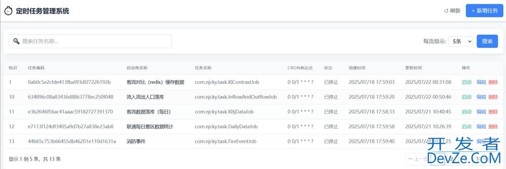springboot 基于quartz 实现的单机可管理的调度任务(最新推荐)
