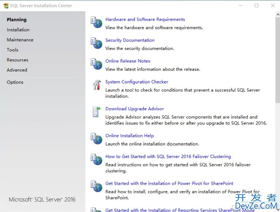 SQL Server安装时候没有中文选项的解决方法