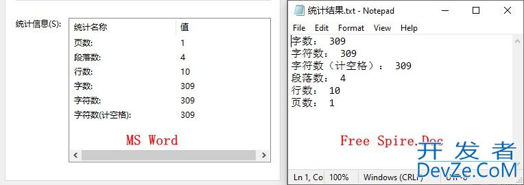 利用C#实现Word文档多维度信息统计