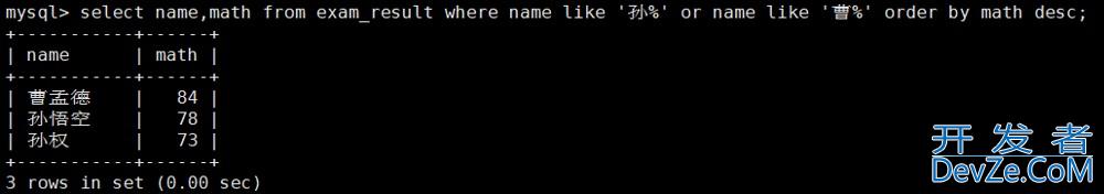 MySQL基本查询方式(表的增删查改) MySQL基本查询方式(表的增删查改)