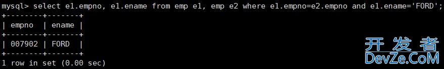 MySQL之复合查询解读