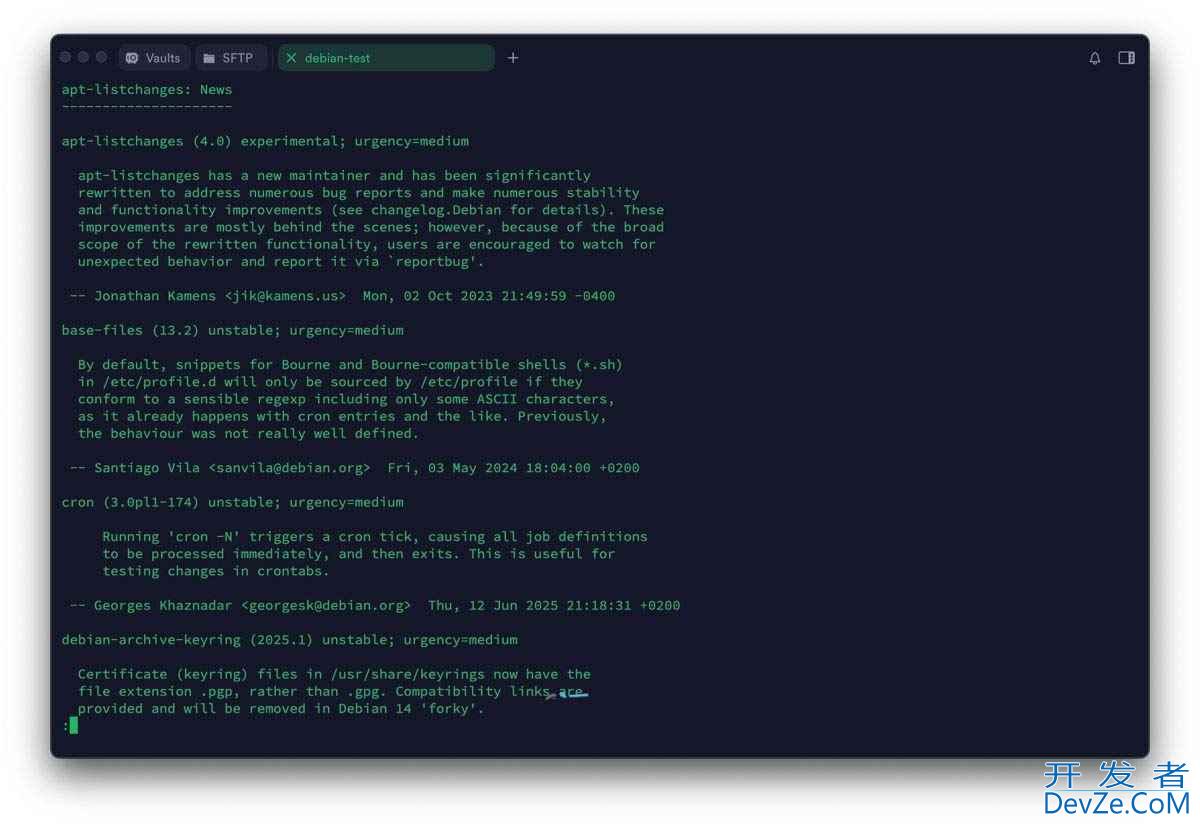 Debian12怎么升级到Debian13? Debian系统升级教程