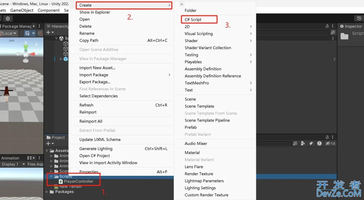 Unity3D游戏-鼠标点击使角色移动避开障碍物