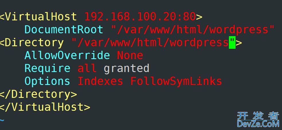 Linux使用yum安装lamp以及部署wordpress实践