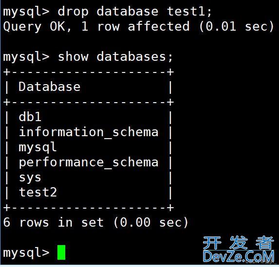 MySQL之库和表的操作实践